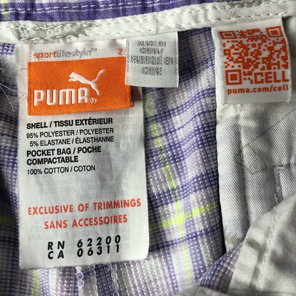 Puma Golf Shorts Sport Lifestyle 5 Pocket Shorts Athletic shorts Women’s Sport - Picture 13 of 13